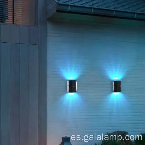 Lámpara de pared LED inteligente moderna con función de sueño
